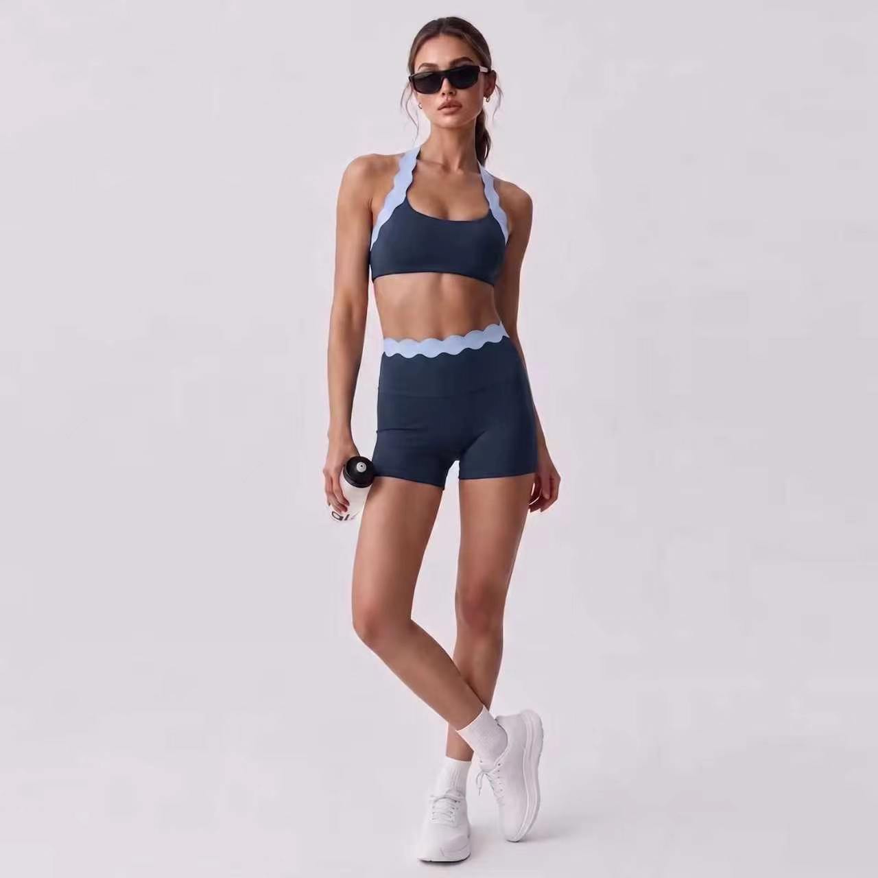 Women 2‑Piece Yoga Outfit Two‑ - đánh giá và giá Yoga Fitness Set