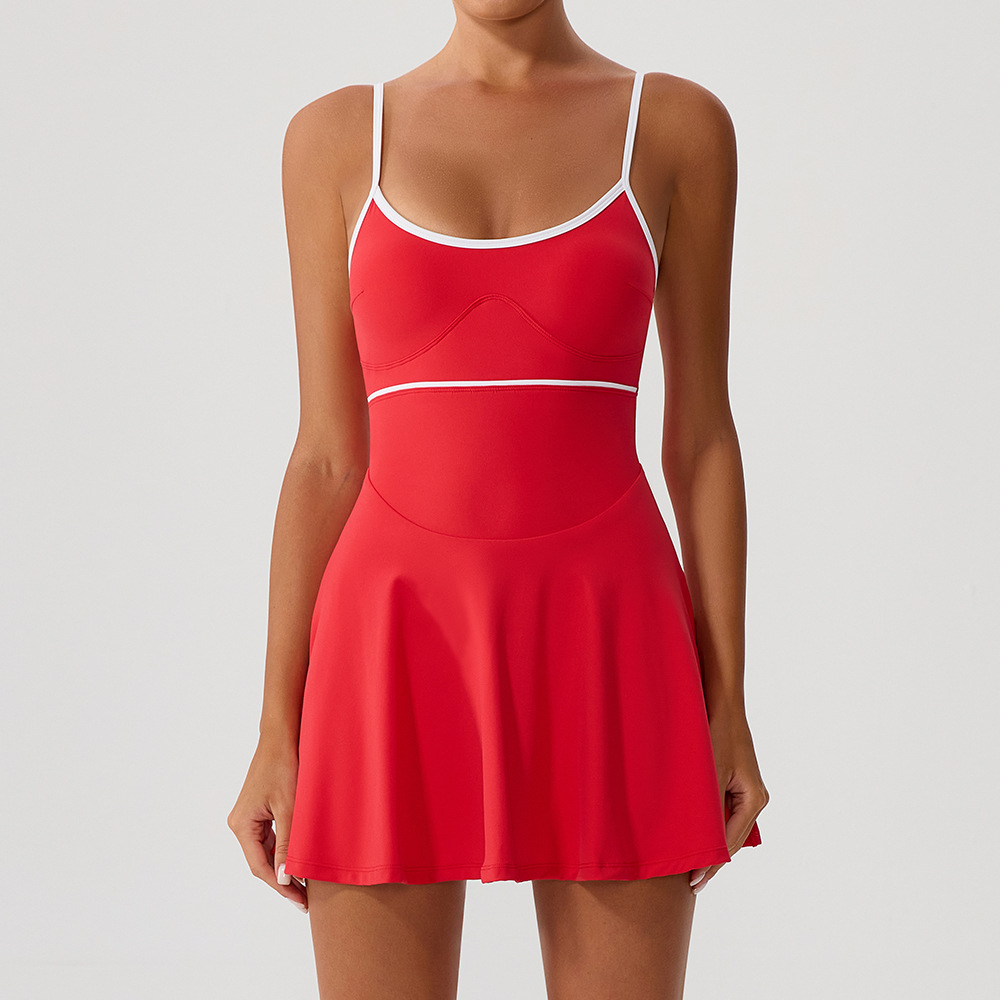 Tennis Dress For Women with Po - đánh giá và giá Yoga Fitness Dress