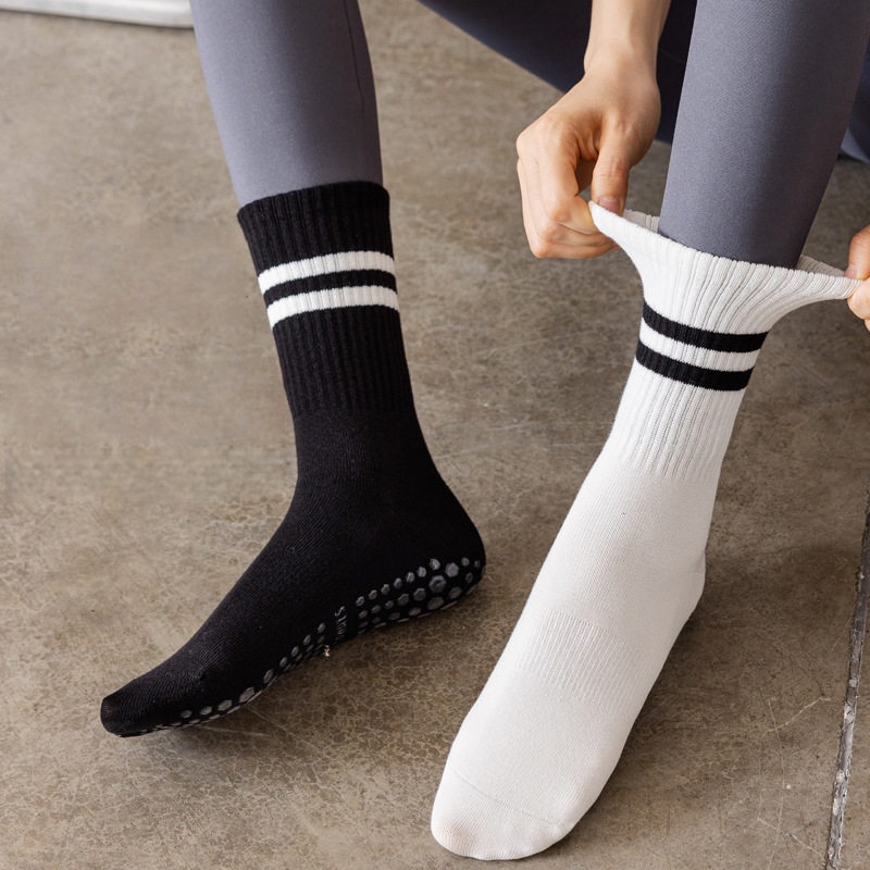 Women Non Slip Yoga Socks, Gri - đánh giá và giá Yoga Fitness Set