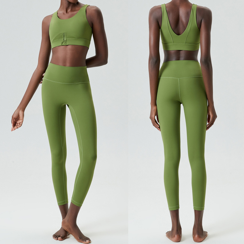 Two Pieces Set Zipper Yoga Spo - đánh giá và giá Yoga Fitness Set
