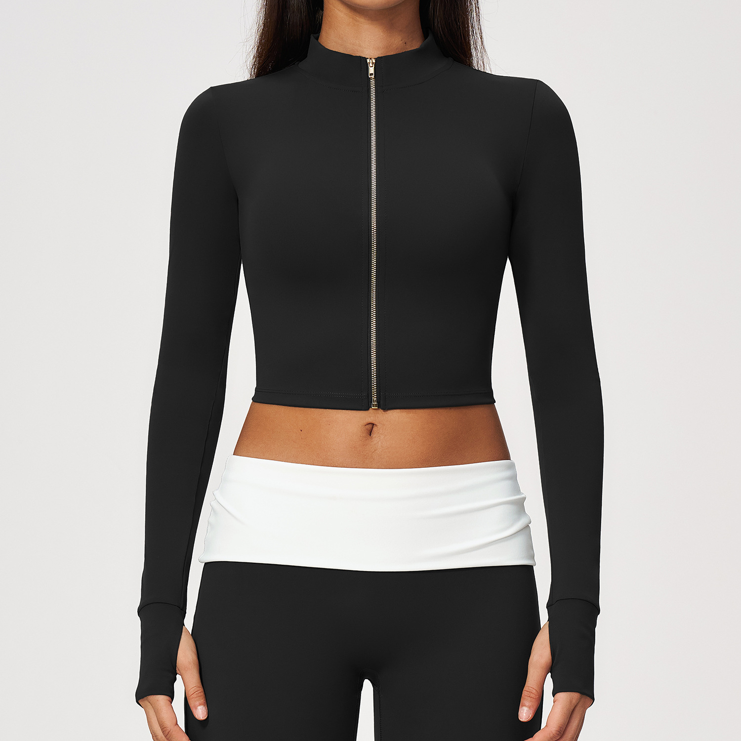Long Sleeve Yoga Jacket Cloud  - đánh giá và giá Yoga Fitness Jacket