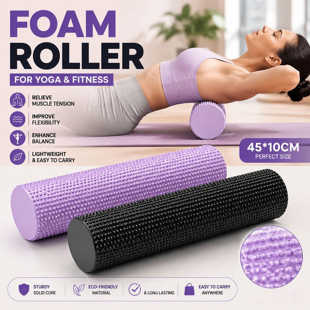 Yoga Foam Roller EVA High Dens - đánh giá và giá Yoga Fitness Roller
