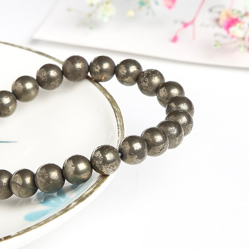JD Natural Pyrite Beaded Brace - đánh giá và giá Yoga Fitness Tracker